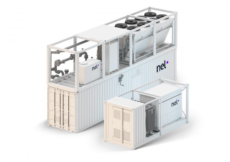 Containerized proton exchange membrane PEM water electrolyser